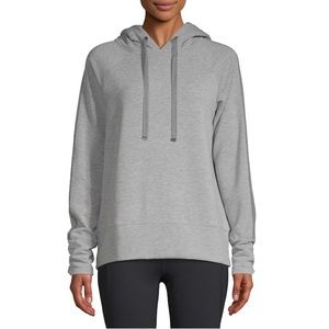 NWT Hoodie Sweatshirt Gray Plus Size Women 2X Fleece Lined Pullover